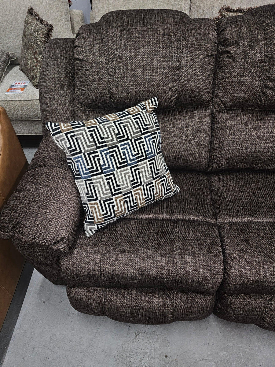 92" Sofa Couch Manual Recline New Durable Quality Comfort With Pillows