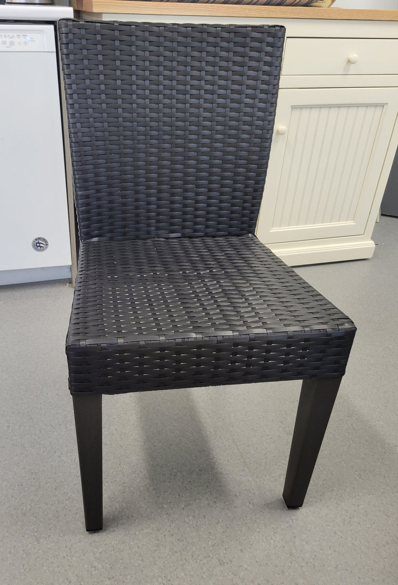 Patio Dining Chair Wicker Rattan New In Box Set Of 2 Durable All Wathe