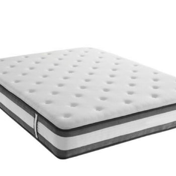 10.5" Plush Hybrid Mattress Memory Foam Innerspring Brand New Comfortable King Size Bed