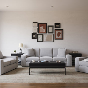 Adams 3pc. Living Room Set Overstuffed and Oversized