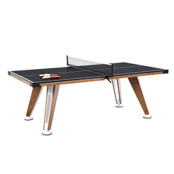 Hall Of Games Modern Midcentury Table Tennis Ping Pong Table With Easy Clamp Style Net New In Box