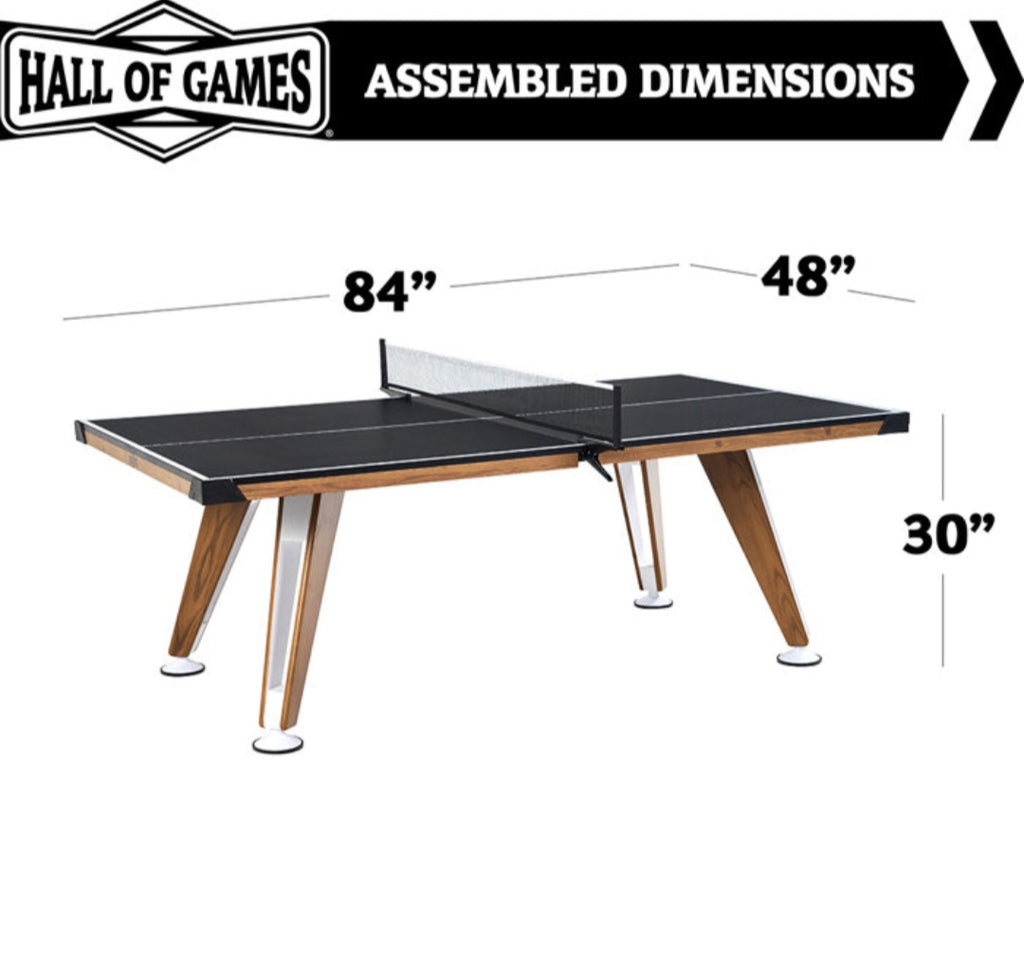 Hall Of Games Modern Midcentury Table Tennis Ping Pong Table With