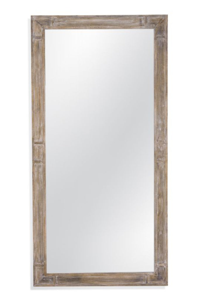 Designer 40" x 80" Framed Bedroom Wall Mirror Reversible Orientation Brand New Decor Solid Wood