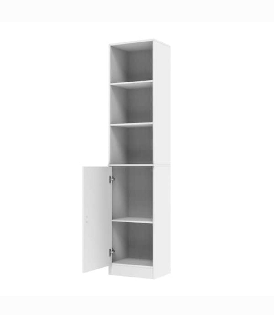 Furniture Combination Modular Display Shelf Cabinet New In Box White Ample Storage Modern Adjustable