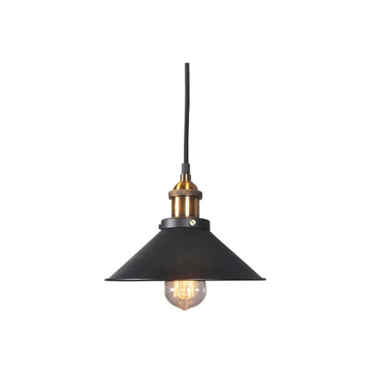 Moe's Designer Pendant Lamp Home Decor Lighting Brand New Black Iron Brass Modern