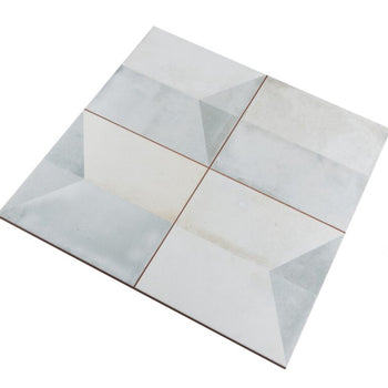 Premium Ceramic Wall / Floor Tile  17.6 x 17.6 Modern Pattern Brand New Semi Vitreous Home Decor