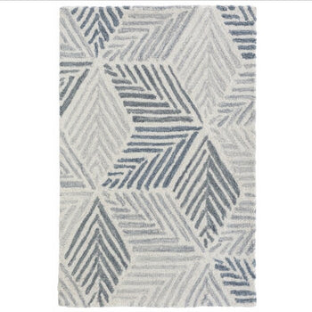 Dash & Albert Designer Handmade Abstract Wool Area Rug Carpet Plush New Durable 9' x 12'