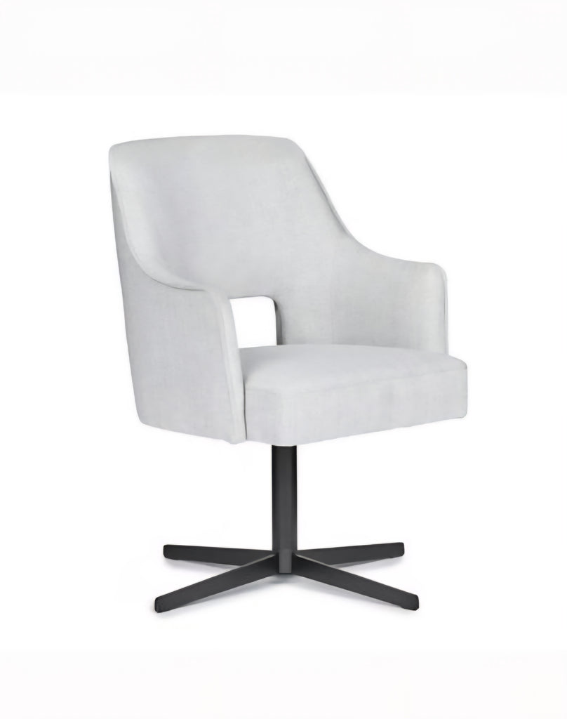 Swivel Lounge Office Desk Accent Chair Designer Quality Mid Century Modern Comfort