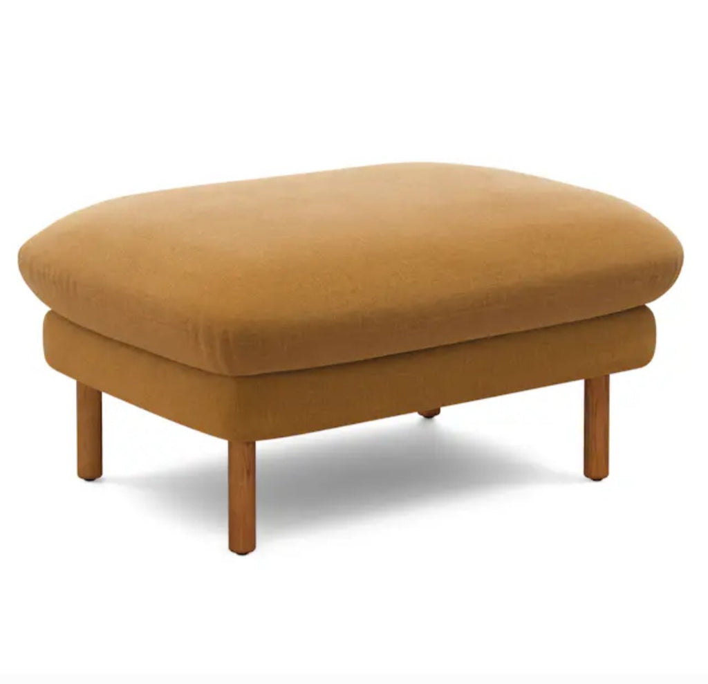 35.5" Ginger Ottoman Foot Stool  New Quality Mid Century Modern Designer Furniture
