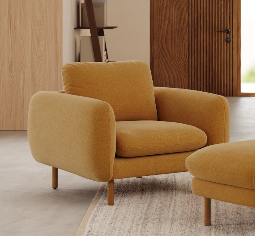 37" Ginger Lounge Club Accent Chair New Quality Mid Century Modern Designer Comfortable Furniture