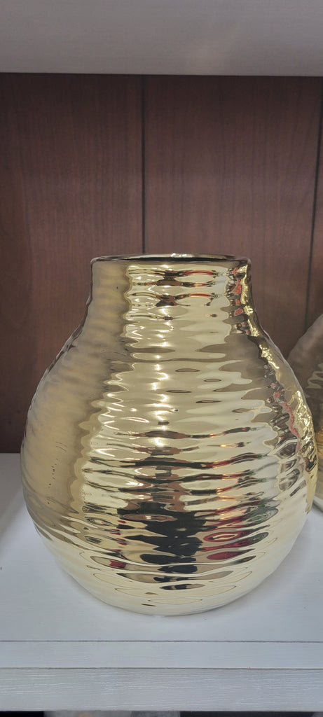 Gold Colour Vase