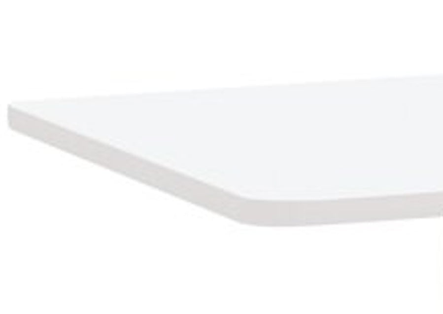 KFI 96" Breakroom Meeting Table New In Box Black Iron Legs Pedestal Ba