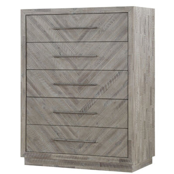 5 Drawer Bedroom Dresser Chest Ample Storage Rustic Fully Assembled Quality Furniture Durable